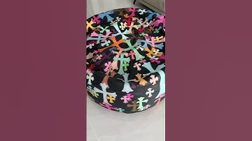 Thumbnail of Chrome Hearts Multicolor XXXL Beanbag #fyougrails #chromehearts #chromeheartsjeans #furniture