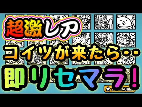 ガチ勢が選ぶ！初心者必見！コイツが来たら即リセマラ！　にゃんこ大戦争