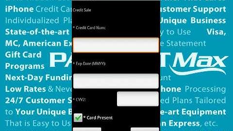 Credit Card Processing for Android