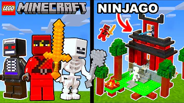 I made Minecraft Ninjago LEGO...