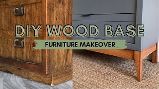 DIY FURNITURE BASE | Furniture Makeover | Side Hustle