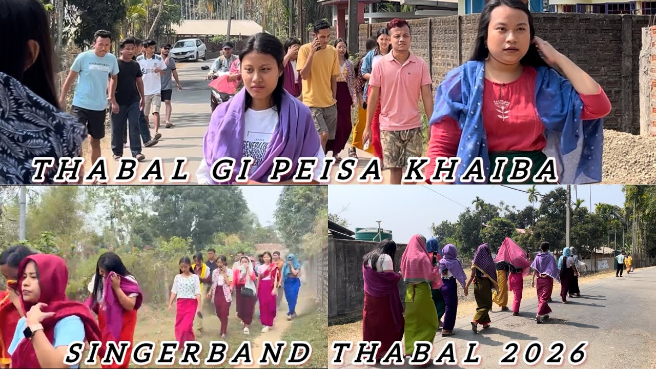 Singerband Thabal gi pakhang leisabi peisa khaiba loire🥳//Mym su lakpiro😉😉