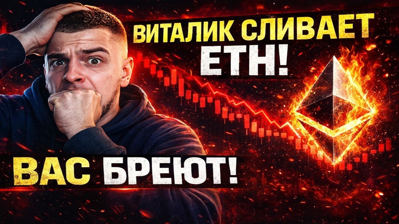 Слив Эфириума: Паника или шанс разбогатеть? Как торгуют Умные Деньги.