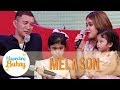 Melai tears up as Jason gives her a sincere message | Magandang Buhay