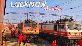 Lucknow Charbagh Railway Station | 02121-Mumbai LTT-Lucknow AC Express Arriving Lucknow Junction | Lucknow Charbagh Railway Station | 02121-Mumbai LTT-Lucknow AC Express Arriving Lucknow Junction |
