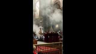 Spanish in bowl Incense church swinging