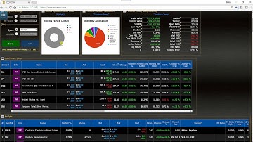 Creating a Stock/ETF Portfolio in Zoonova.