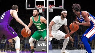 Finally ran into some decent players in 2K25 Play Now Online screenshot 5