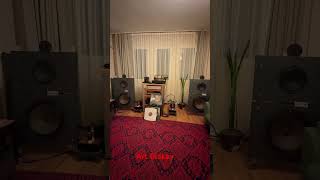 Waterfalls, Supravox DIY Open Baffle Speakers, La Platine Verdier Turntable, Audio Note Quest Silver