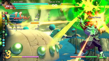 DBFZ DBS Broly 3bar sparkless TOD without buff