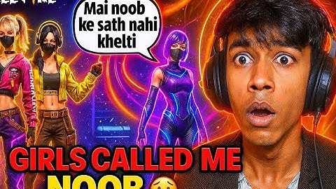 Girls call me noob and challenge me 1 vs 4 in custom 🙆‍♀️😮‍💨 #viral #freefiremax #gamer 