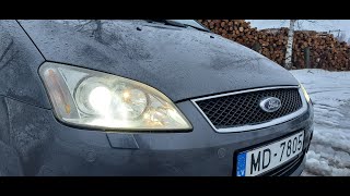 Ford C-Max 2.0d Ghia 2004 года обзор и тест-драйв