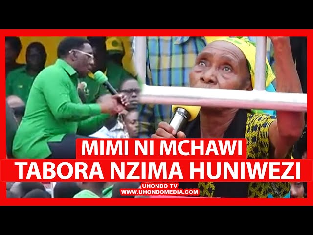 BIBI ATIMUA KIVUMBI MBELE YA MAKONDA MWIZI, MIMI NI MCHAWI TABORA NZIMA HUNIWEZI, NIMETESEKA SANA class=