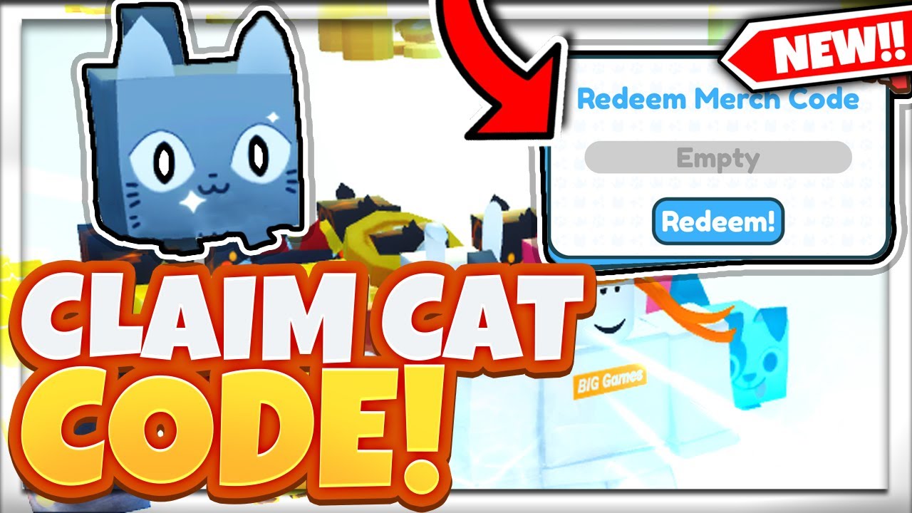 How To REDEEM The CAT PLUSHIE CODE For The HUGE CAT In Roblox Pet Simulator X YouTube