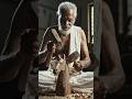"Grandpa Makes a Beautiful Wooden Horse by Hand 🐴 | Amazing Woodworking Skills #shorts