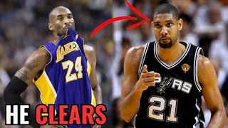 Tim Duncan CLEARS Kobe Bryant.. by RATED R Sports Debates 4,566 views 10 months ago 9 minutes, 2 seconds