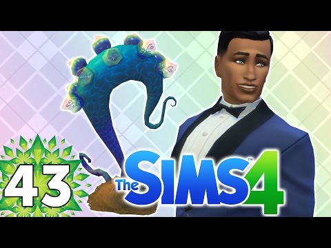 Let's Play The Sims 4 - Part 43 - UFO Plant & Spy Captain!