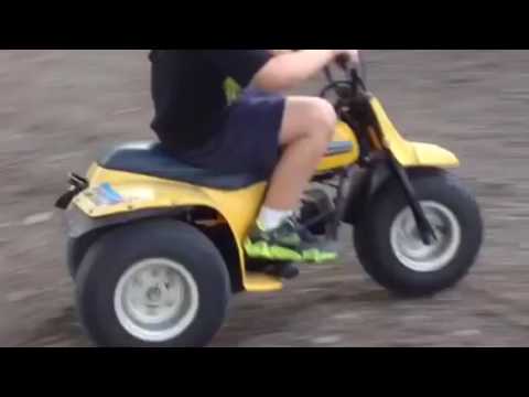 Eric 2014 1983 Suzuki 50 3-wheeler - YouTube