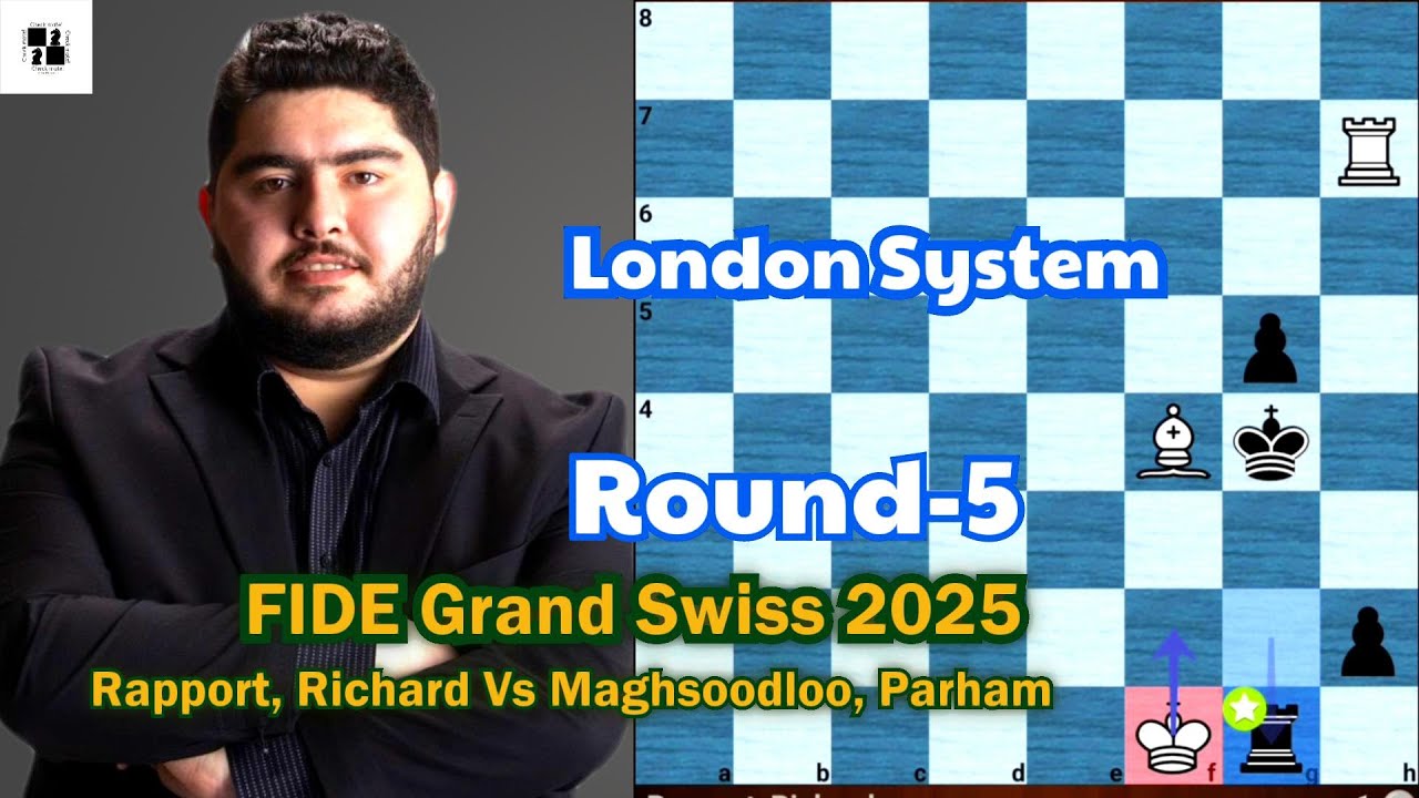Rapport vs Maghsoodloo | London System Masterclass | FIDE Grand Swiss 2025