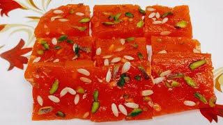 ਘਰ ਵਿੱਚ ਰੱਖੀਆਂ 3 ਚੀਜ਼ਾਂ ਨਾਲ ਬਣਾਓ ਬੰਬੇ ਕਰਾਚੀ ਹਲਵਾ | Karachi Halwa | कराची हलवा | Corn Flour Halwa