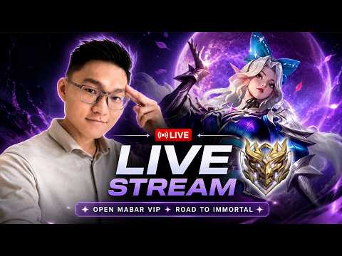 PUSH MMR SELENA ! OPEN MABAR VIP ROAD TO IMMORTAL | MVP = GRATIS