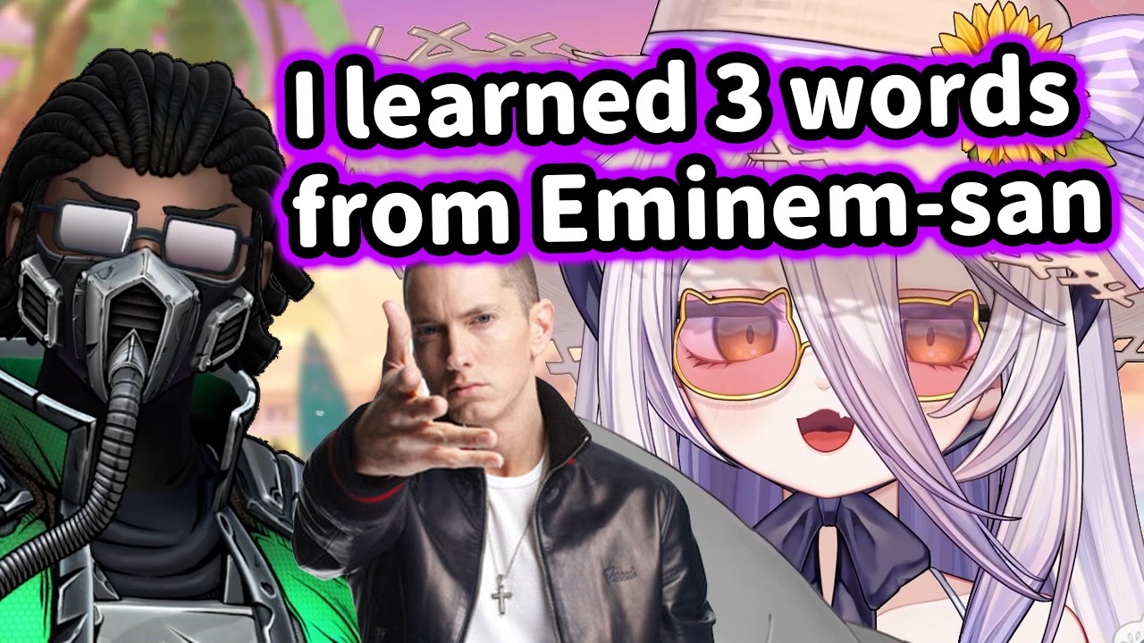 Heavenly shows up in Henya’s chat and she reveals the new words she learned from Eminem-san