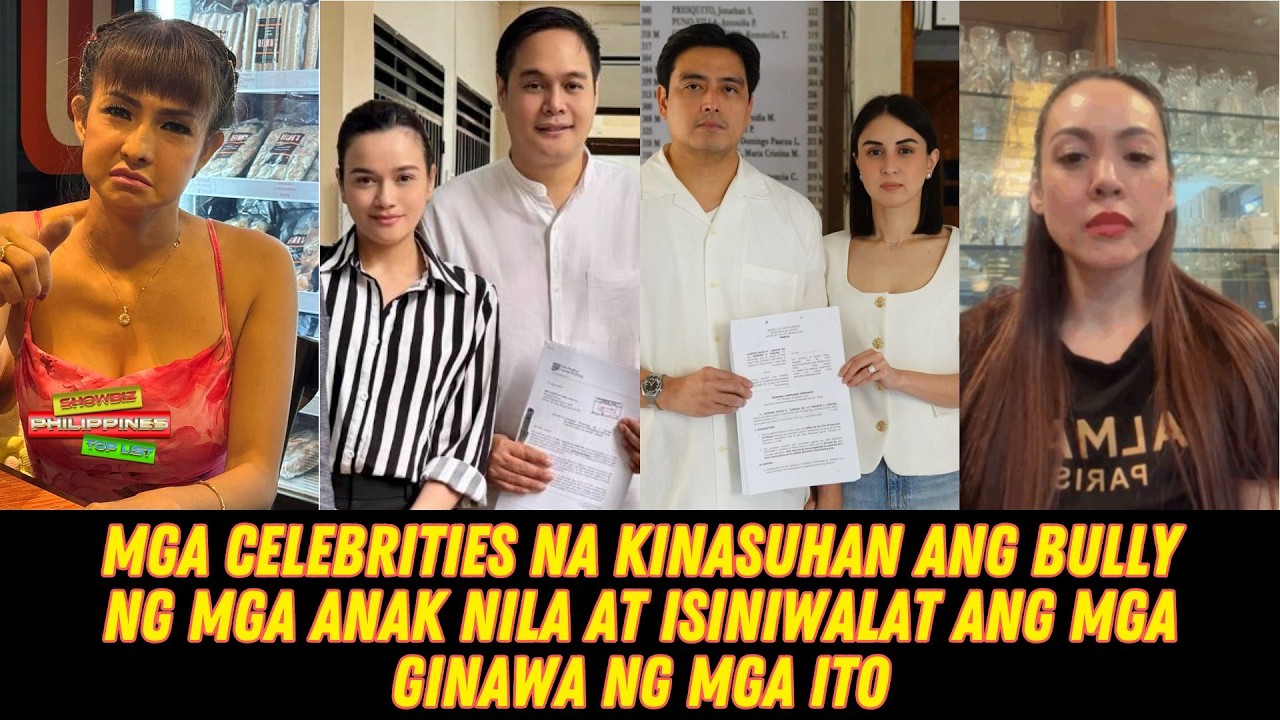 Mga celebrities na KINASUHAN ang bully ng mga anak nila at ...