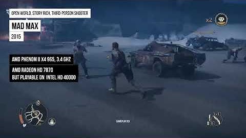 TOP 50 Open World Games for Low END PCs Intel GMA   512 MB VRAM   1 GB VRAM   Intel HD Graphics