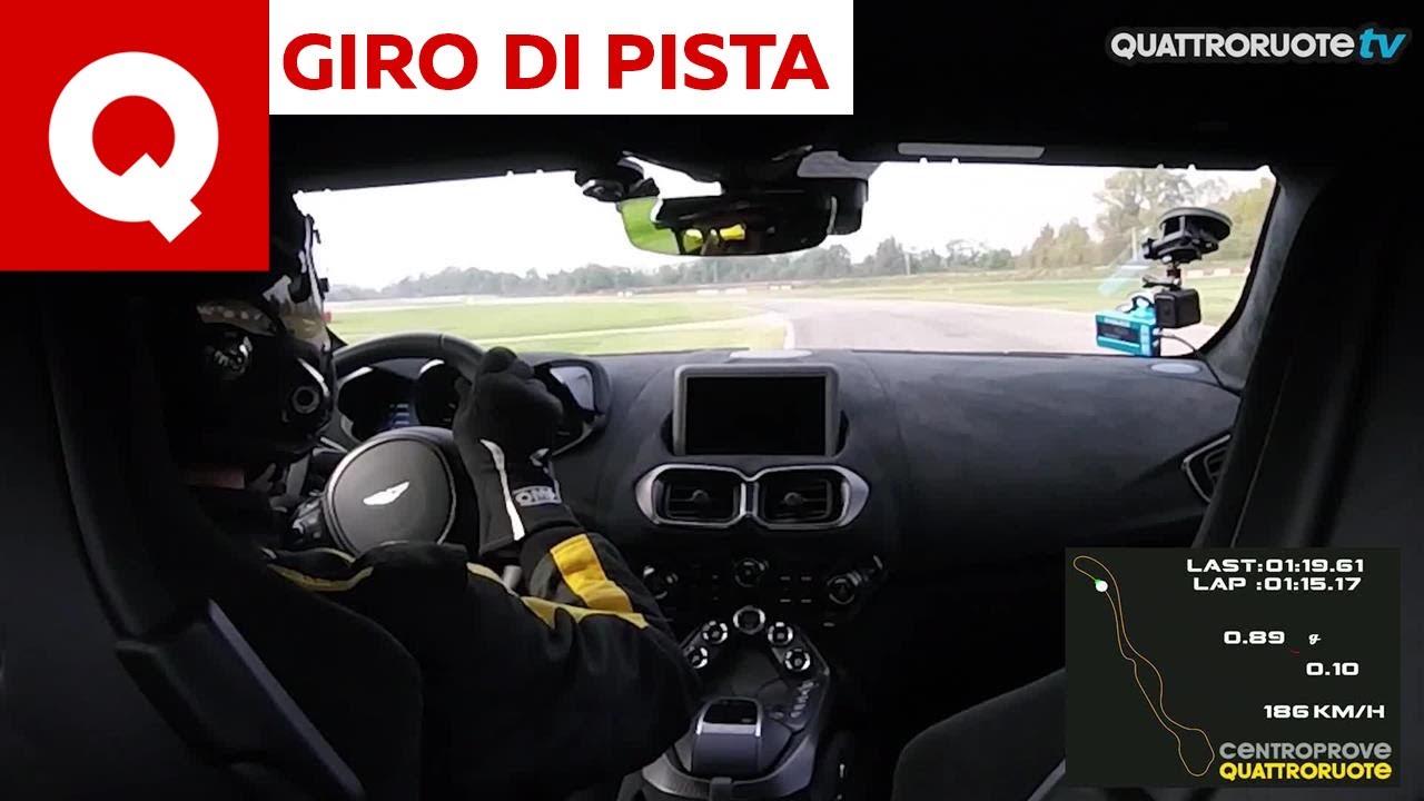 Giro di pista - Aston Martin Vantage 