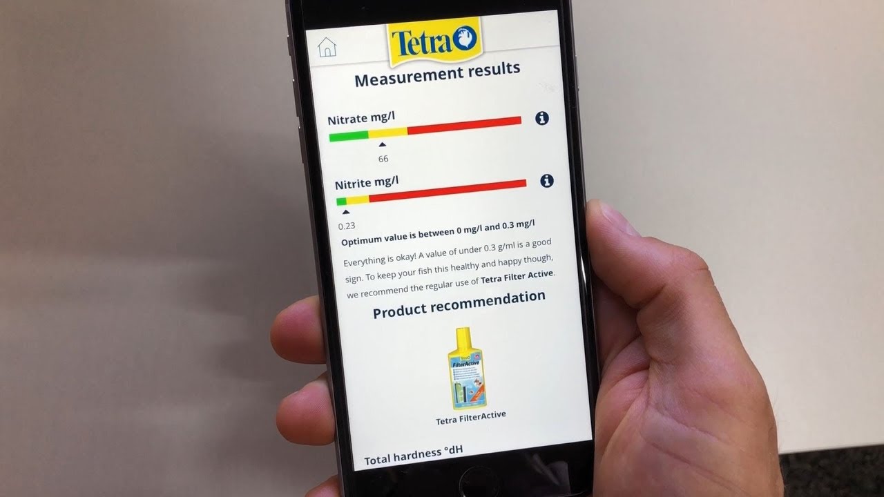 Приложение Tetra Aquatics | Как сделать анализ воды