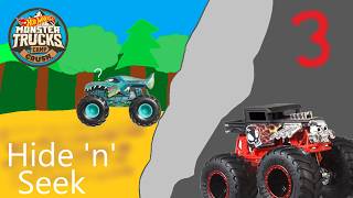 Hot Wheels Monster Trucks Camp Crush 3: Hide 'n' Seek  screenshot 1