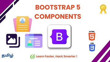 Bootstrap 5 Components Introduction | Essential UI Elements Explained in Tamil 🚀