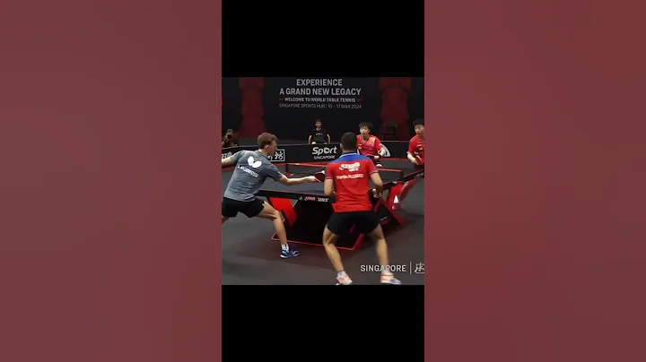 馬龍/林高遠 晉級新加坡雙打四強 #tabletennis #pingpong - 天天要聞