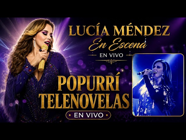 Popurrí Telenovelas (En Vivo) | Lucía Méndez EN ESCENA