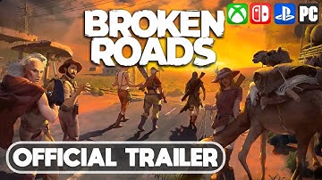 New Post-Apocalyptic RPG - Broken Roads 2023 (Announcement Trailer)