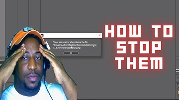 How to Fix Ableton Crashing and annoying errors