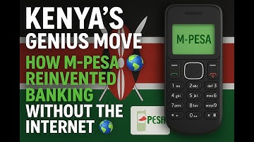 “Kenya’s Genius Move: How M-Pesa Reinvented Banking Without the Internet 🌐🇰🇪”