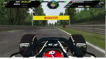 F1 Challenge VB 2020 Alpha Tauri Monza Onboard Lap