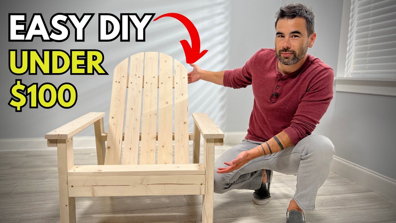 Easy adirondack chair discount