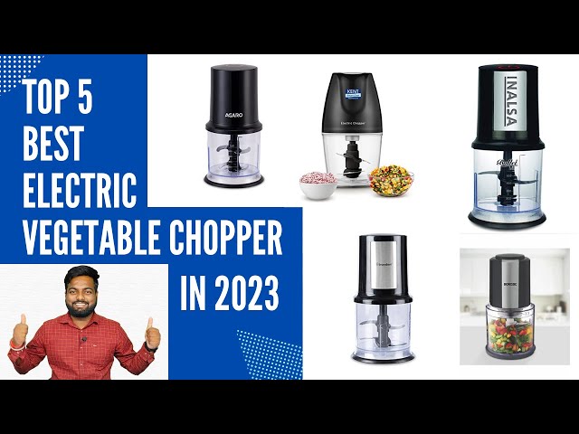 Top 5 best electric vegetable chopper 2023