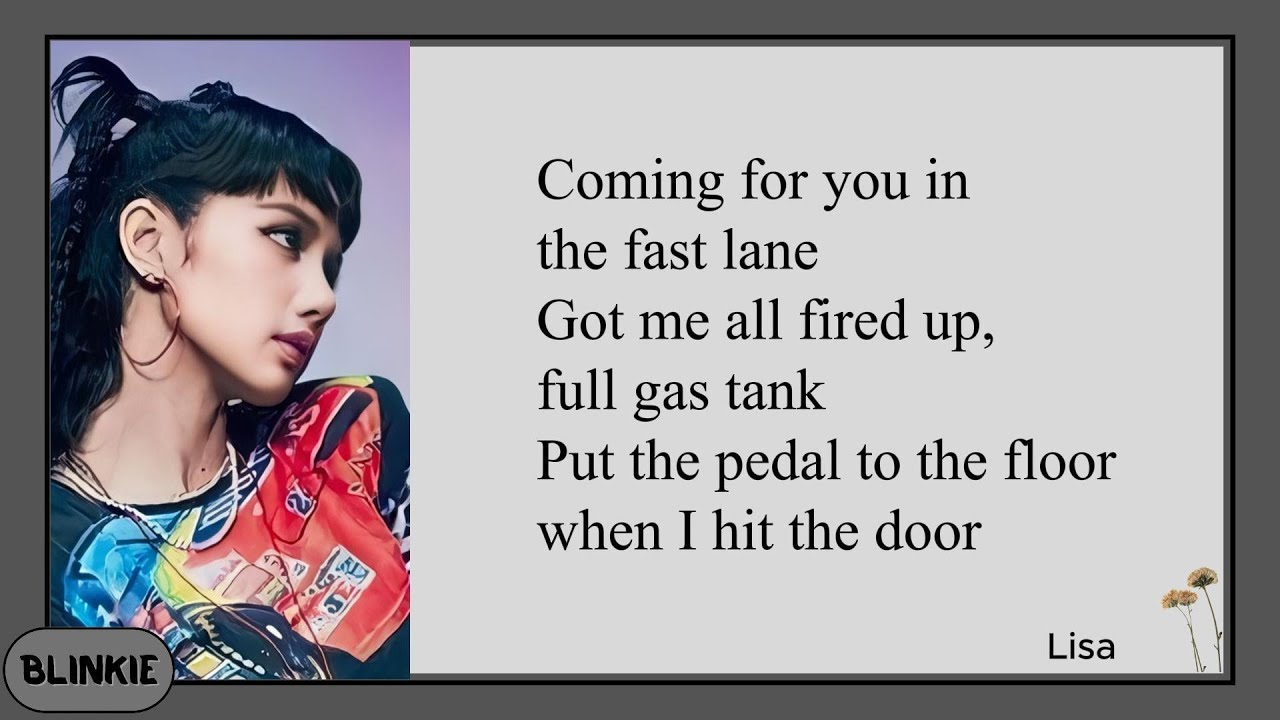 TAEYANG [SHOONG] FEAT LISA of BLACKPINK Easy Lyrics Romanized YouTube