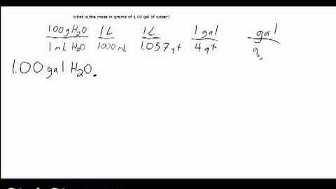 Dimensional Analysis Chemistry Problems