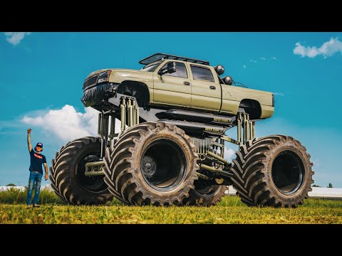 Introducing Monstermax 2. The Worlds Largest Truck (Twin Engine Duramax)