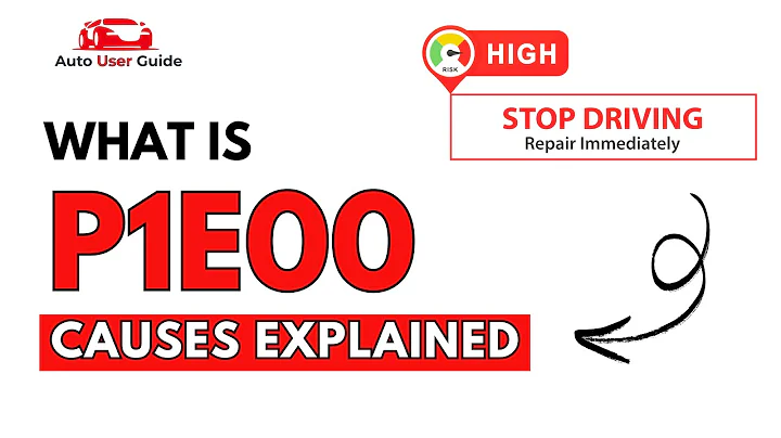 What is P1E00 : Engine Error Code Causes Explained