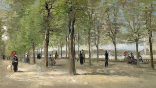 Vincent van Gogh – Terrace in the Luxembourg Gardens (1 Hour, 4K) | Art TV Relaxing Visual