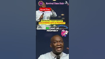 Unveiling Your Purpose | #revivaltimehub #apostlejoshuaselman #motivation