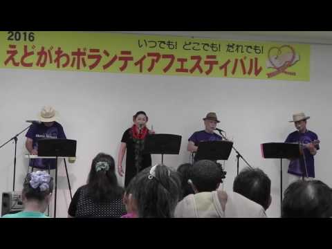 2016 ボランティアフェスティバル８ ハワイアン演奏＆フラ・ハワイアンウエーブ