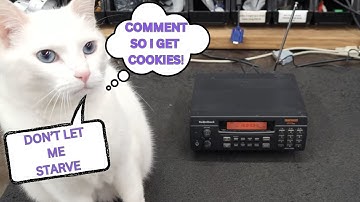 Radio Shack (Uniden) PRO 2050 Police Radio Scanner Junk Store Teardown