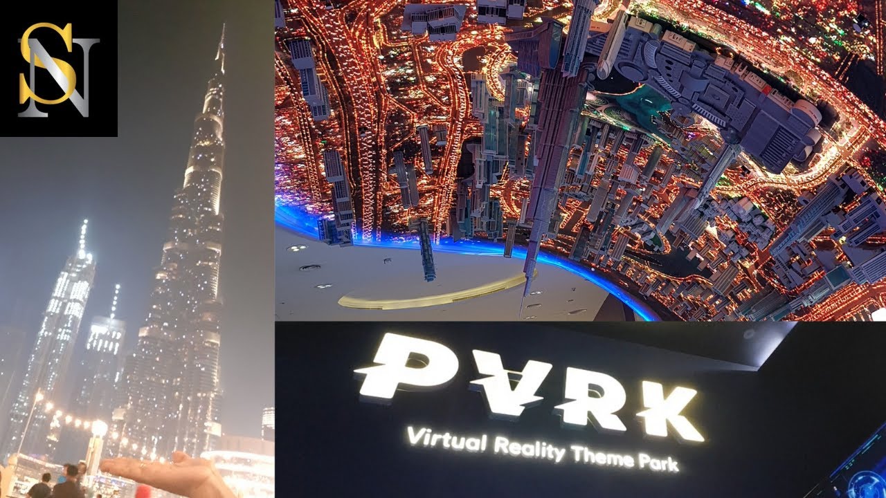Virtual Reality Theme Park | PVRK in Dubai Mall | upside down Dubai | Saima Nabeel |