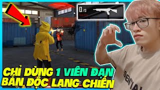 FREE FIRE | HÙNG AKIRA THỬ THÁCH BẮN ĐỘC LANG CHIẾN CHỈ VỚI 1 BĂNG ĐẠN, ĐỤNG TRÚNG AIMBOT AWM 1 VIÊN